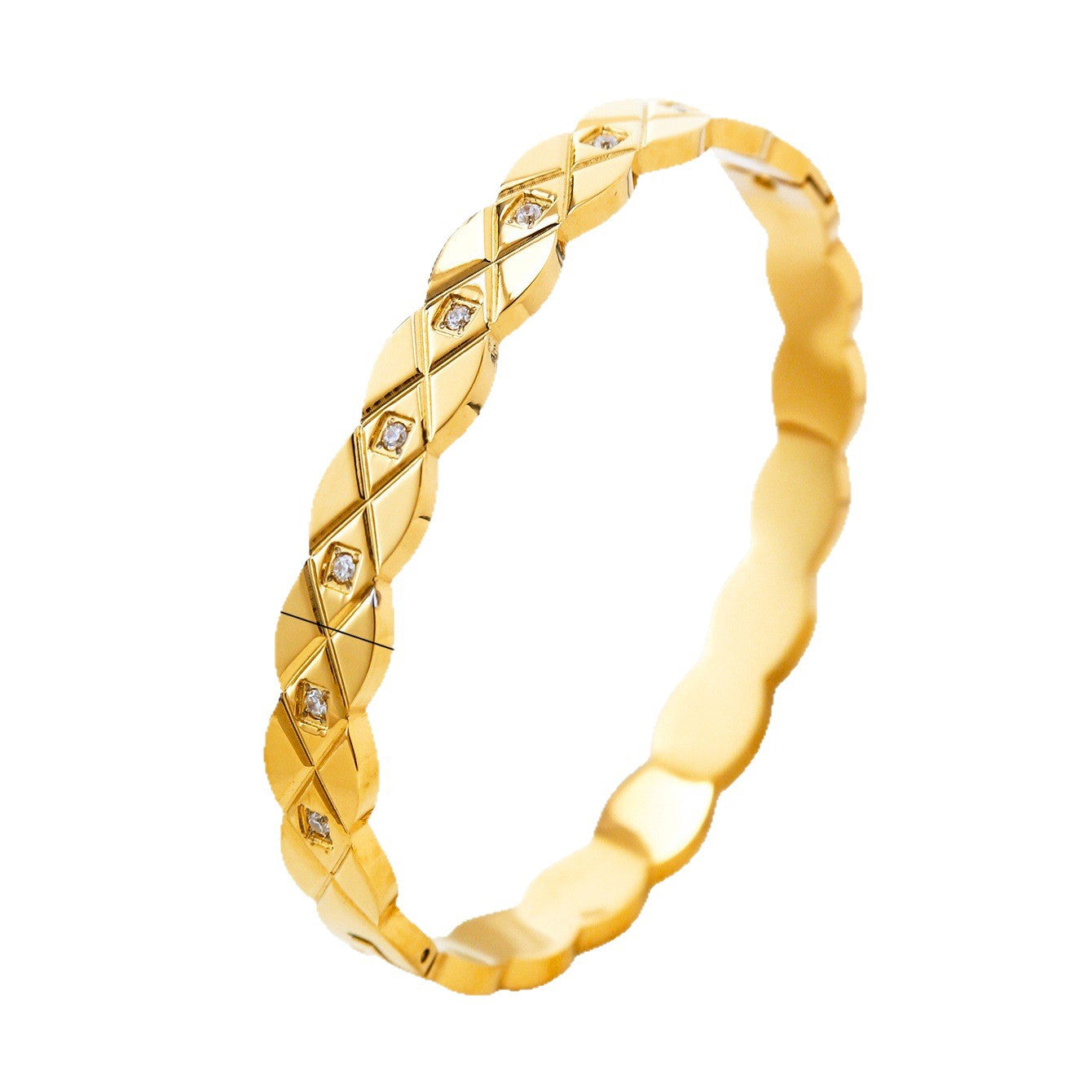 Gold Diamond Bracelet