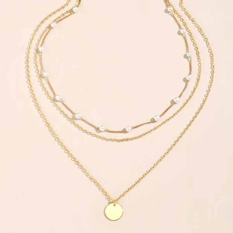 Double-layer Pearl Necklace