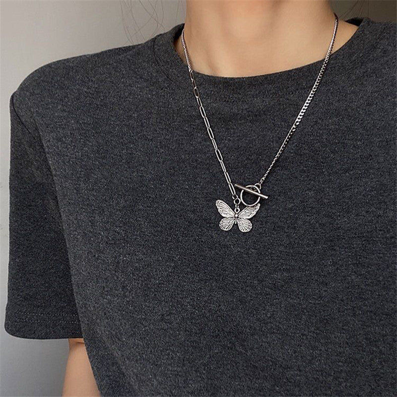 Vintage Butterfly Necklace