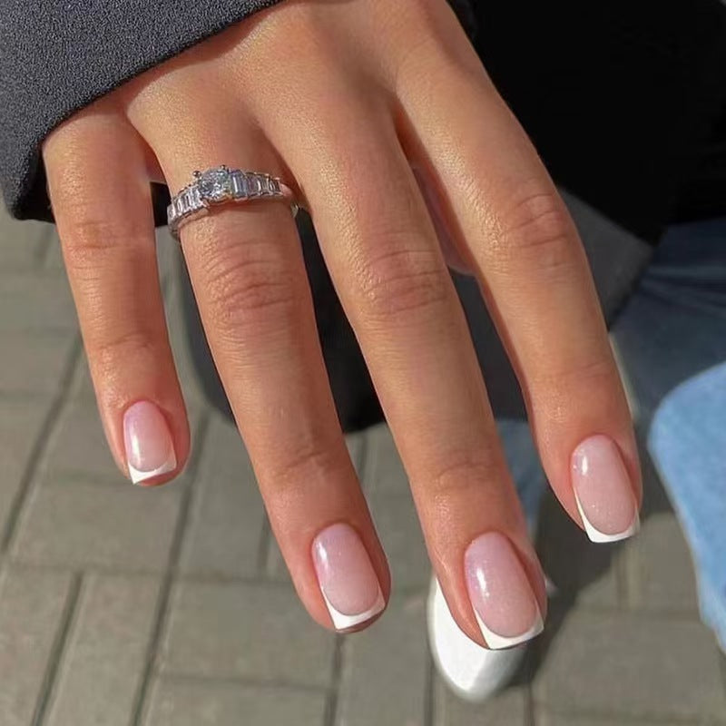 Classic French Pink Nail