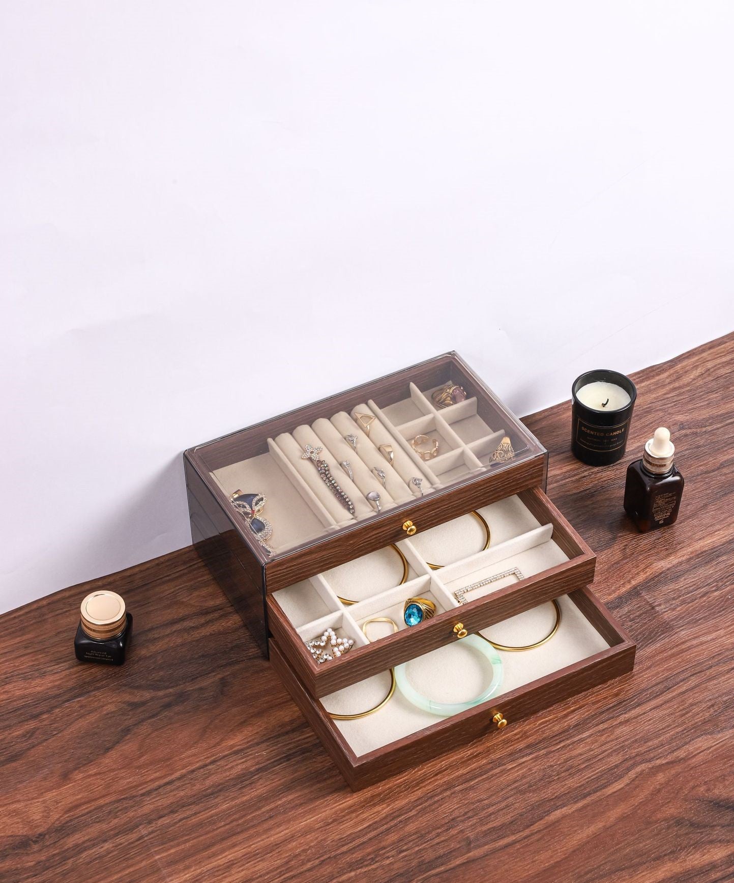 Multi-Layered Jewelry Box