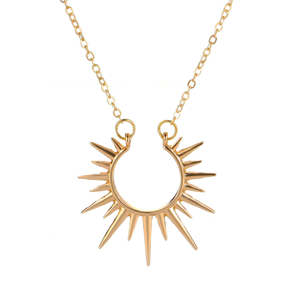 Sunflower Pendant Necklace