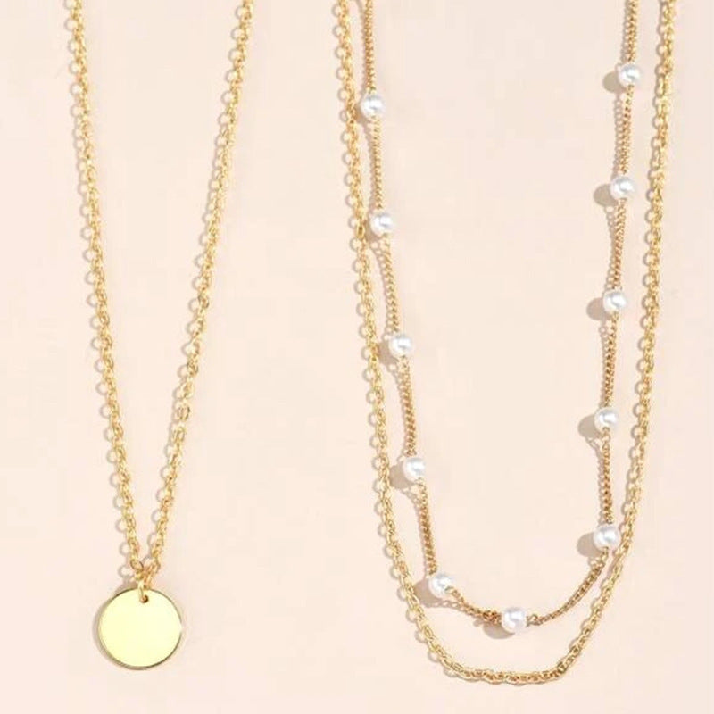 Double-layer Pearl Necklace