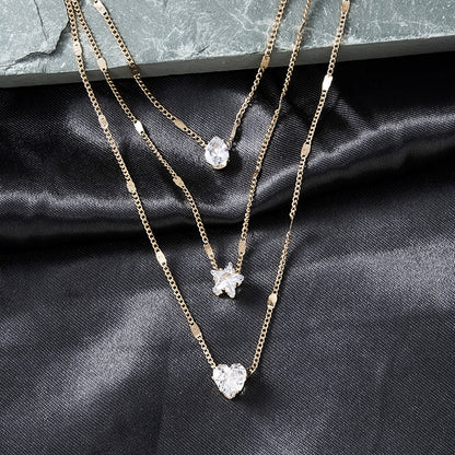 Retro 3 layer pendant