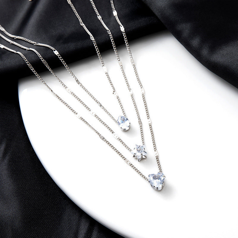 Retro 3 layer pendant