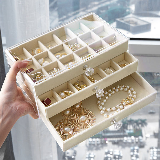 Three-Layer Jewelry Box