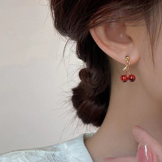 Cherry earrings