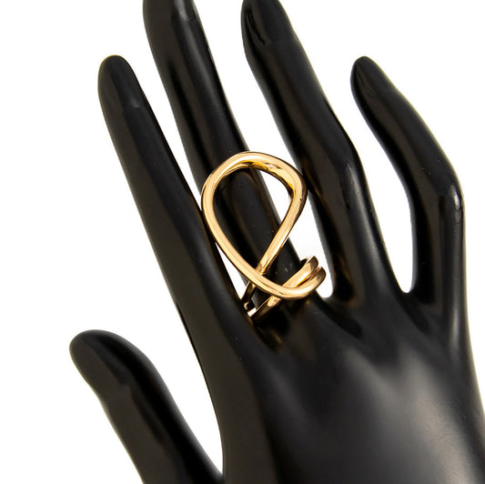 Hollow Line Ring