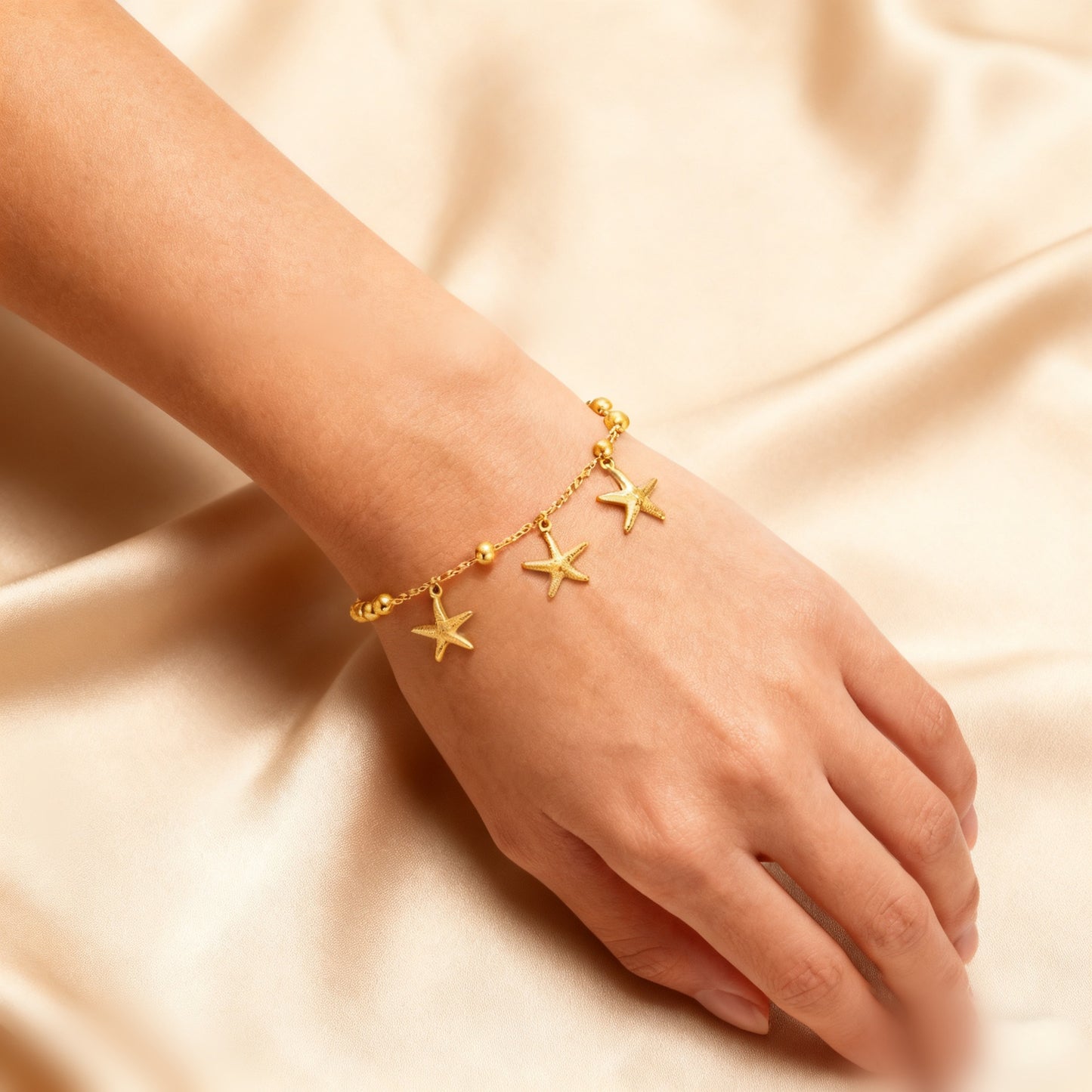 Starfish Summer Beach Anklet