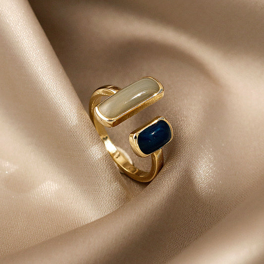 Luxury cold style ring