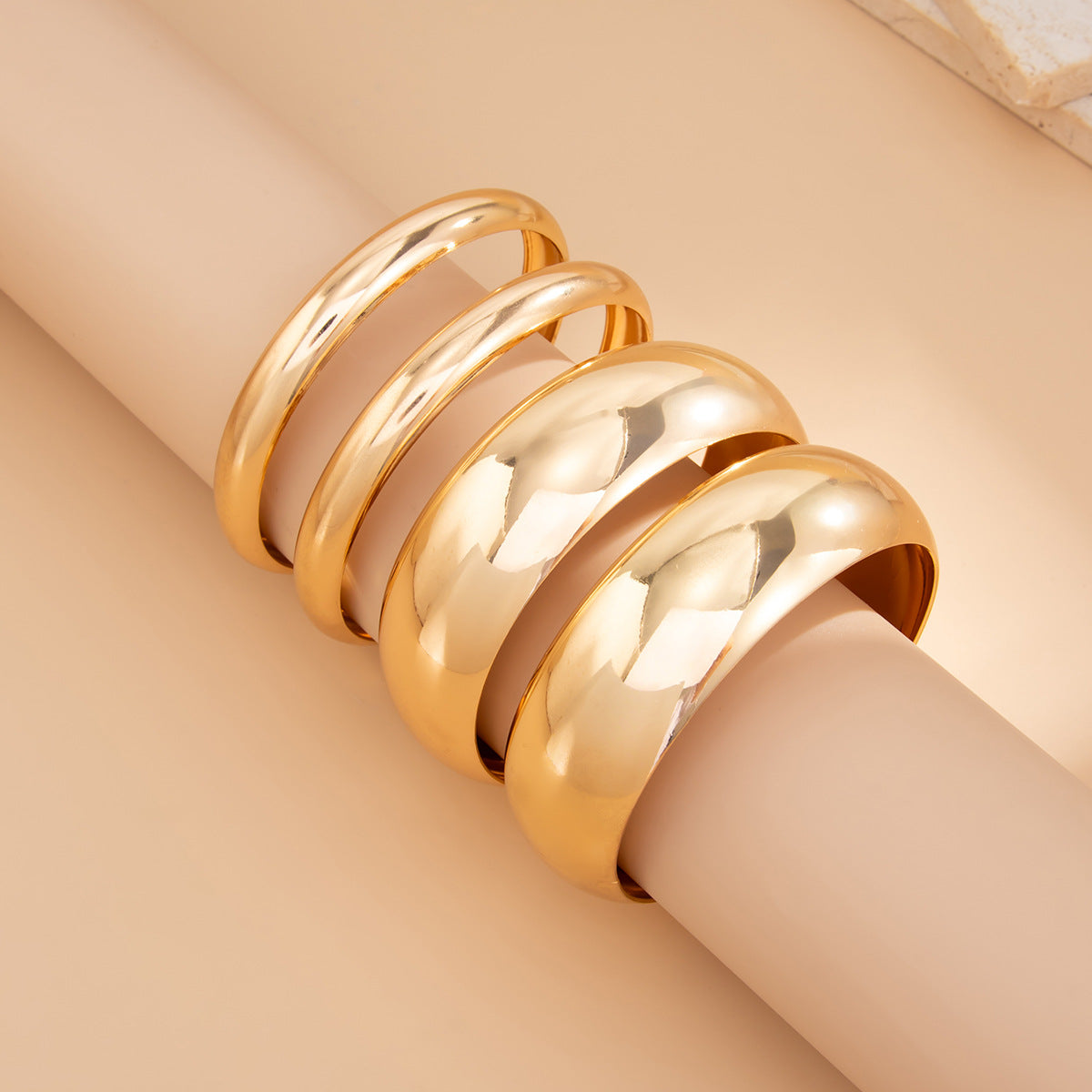 Bracelet Sets for Stack: Bangles Sets (Golden)