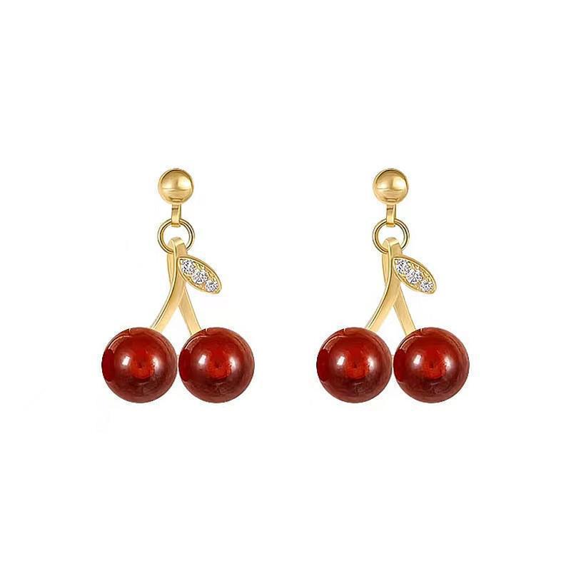 Cherry earrings