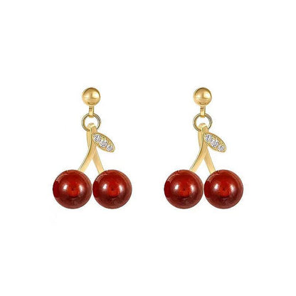 Cherry earrings