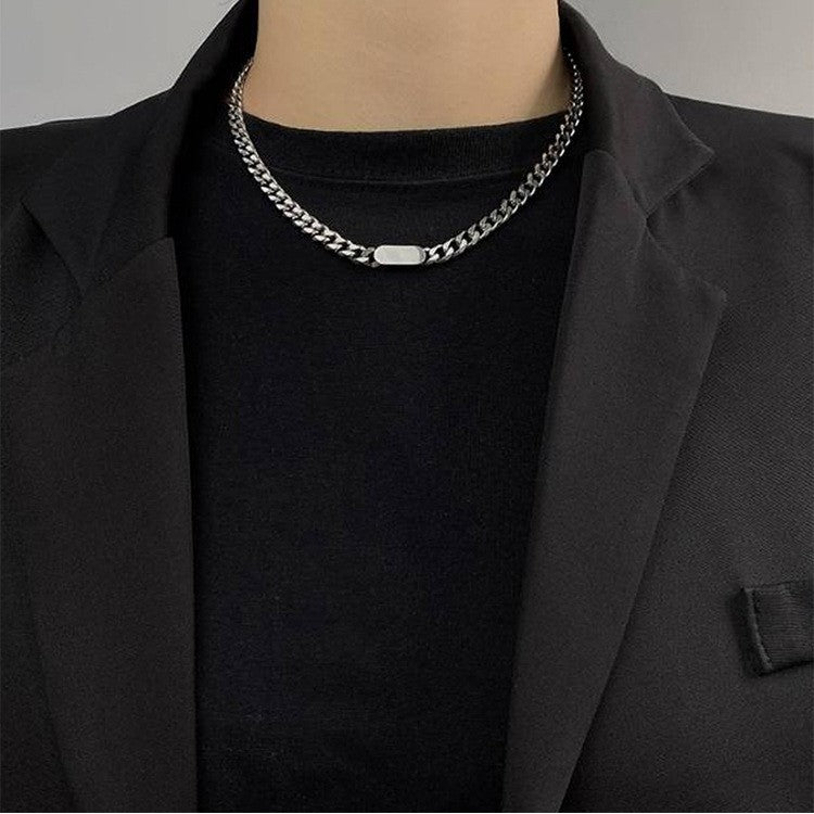 Titanium steel necklace