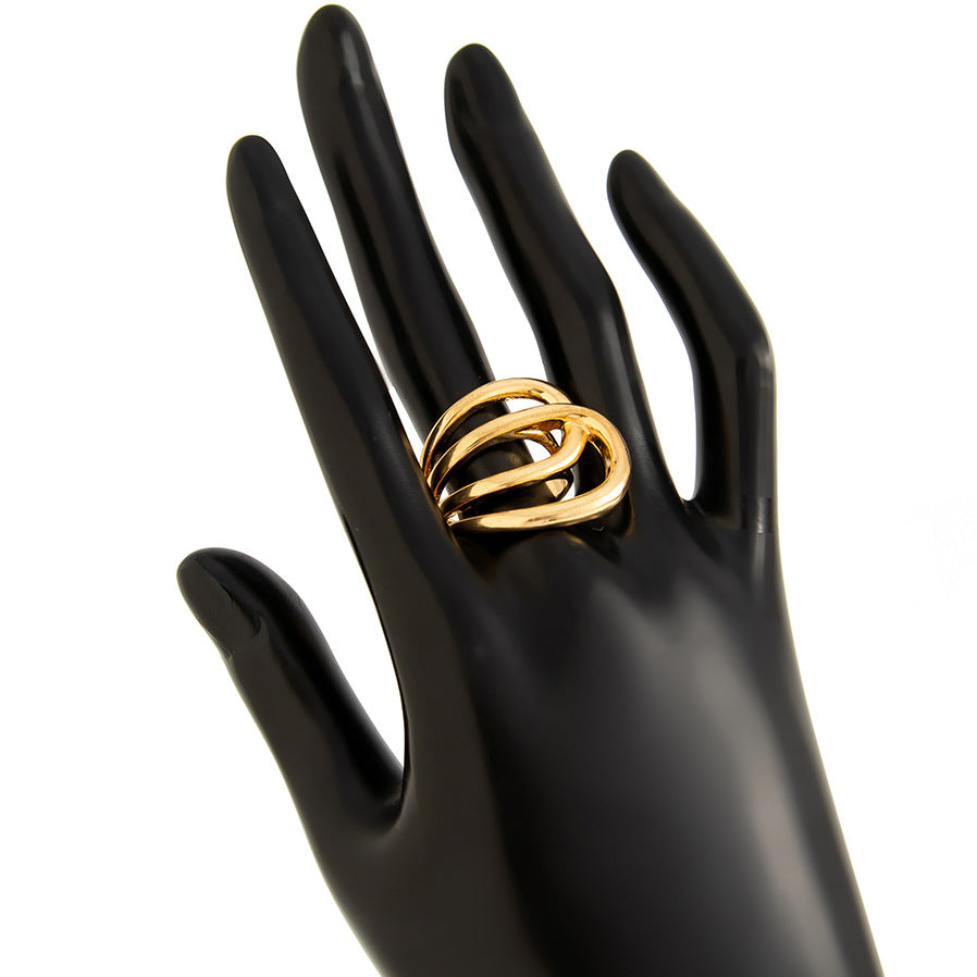 Hollow Line Ring