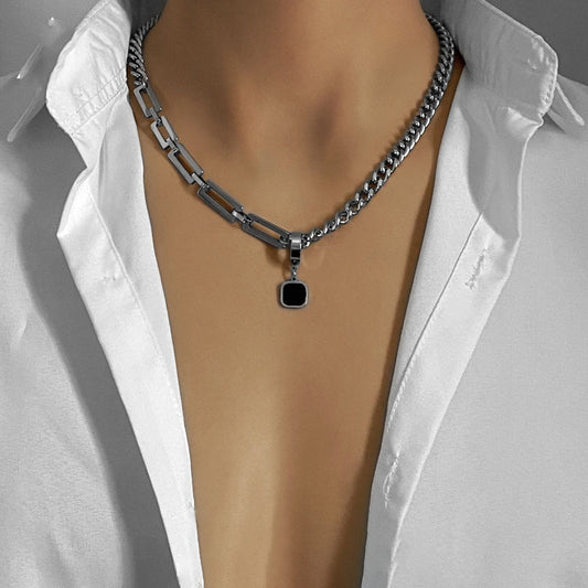 Titanium steel necklace