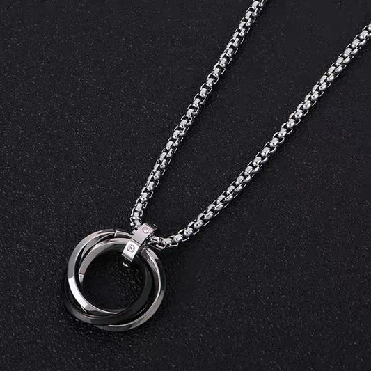 Titanium steel necklace