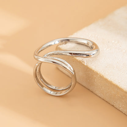 Hollow Line Ring