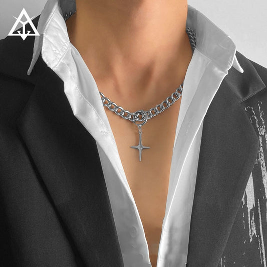Titanium steel necklace