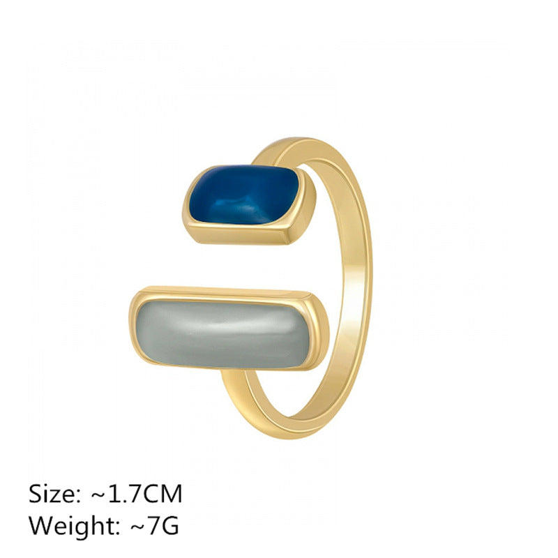 Luxury cold style ring