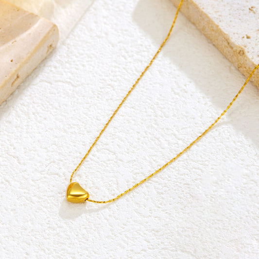 Golden Heart Necklace