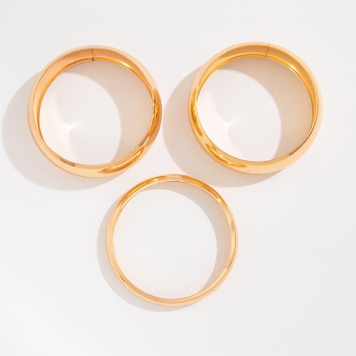 Bracelet Sets for Stack: 3 Bracelet Sets (Golden)