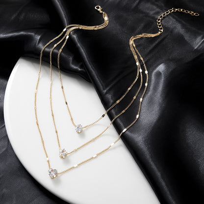 Retro 3 layer pendant