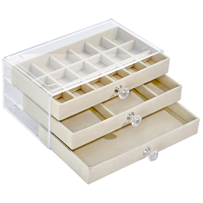 Three-Layer Jewelry Box