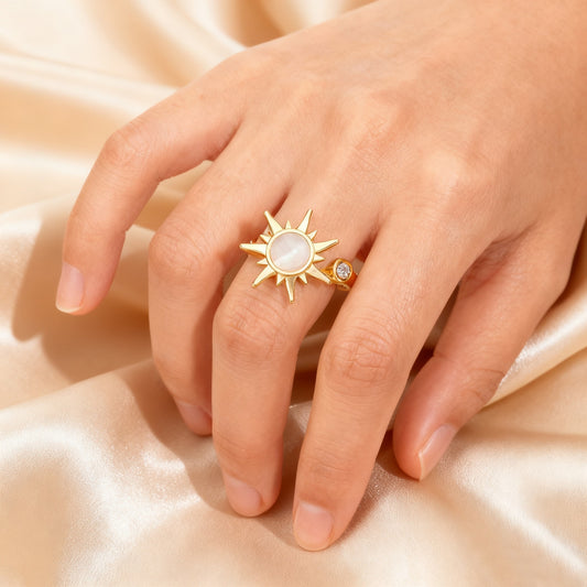 Pearl Sun Ring